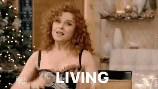 Bernadette Peters Living GIF