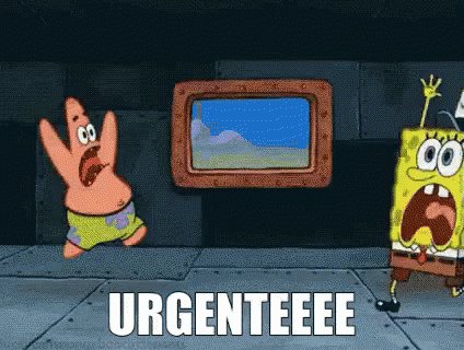 URGENTE, Rápido GIF
