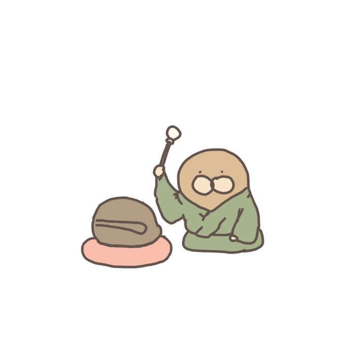 木魚のtwitterイラスト検索結果