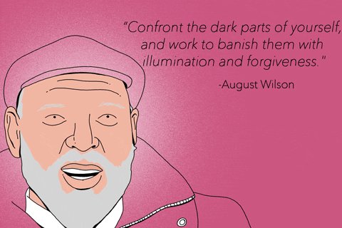 August Wilson Black History Month GIF by GIPHY Studios Origi