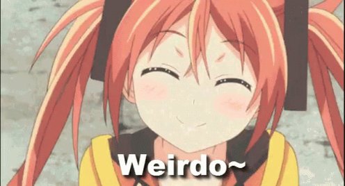 Weirdo Strange GIF
