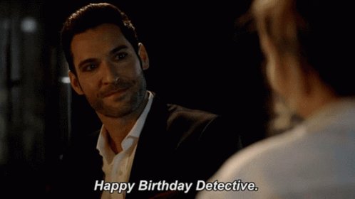 Happy birthday detective, lauren german  