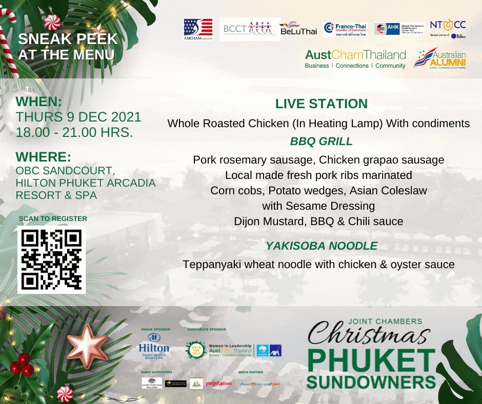 Cec 2022 Christmas Event December 8 Austcham Thailand (@Austcham) / Twitter