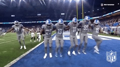 detroit lions dancing GIF by NFL