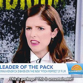 Anna Kendrick Garbage GIF