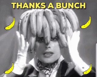 Banana Thanks ABunch GIF