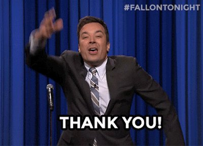 Jimmy Fallon Thank You GIF by The Tonight Show Starring Jimm