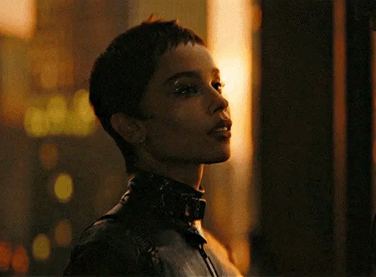 Happy Birthday to our Catwoman. Zoe Kravitz. 