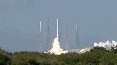 Rocket Launch GIF