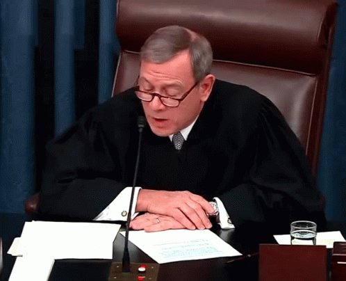 John Roberts Chief Justice GIF