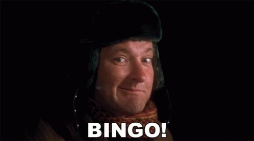 Bingo Cousin Eddie GIF
