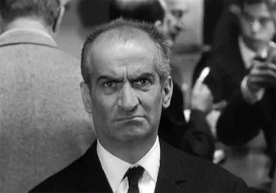 Louis De Funes Not Impressed GIF