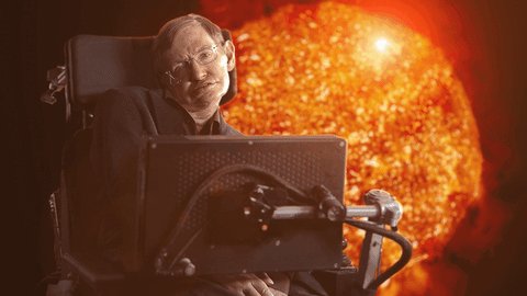 stephen hawking GIF by nerdo