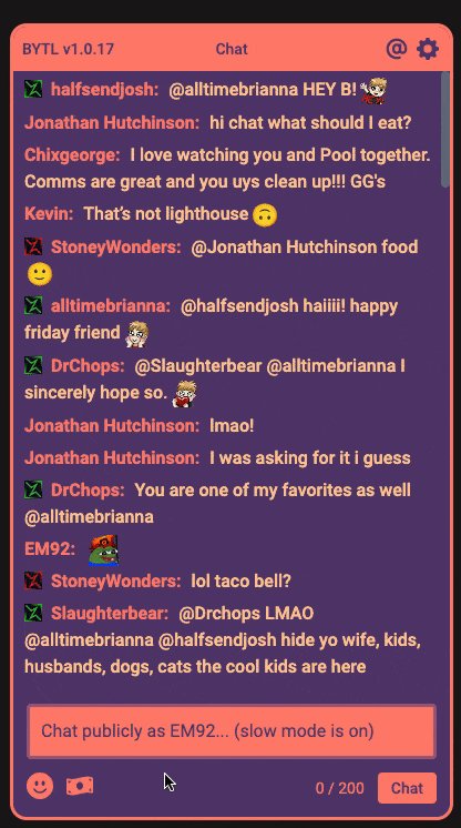 Youtube chat