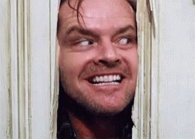 Heres Johnny The Shining GIF