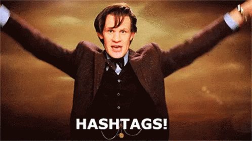 Hashtags - Doctor GIF