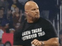Happy Birthday to my dad\s favourite wrestler, Stone Cold Steve Austin 