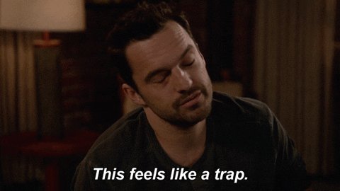 New Girl Reaction GIF by MO...