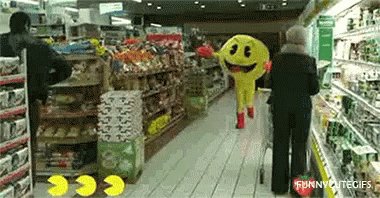 Smiley Pacman GIF