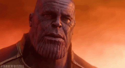 Thanos Infinity War GIF