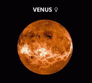 Planeta Venus GIF