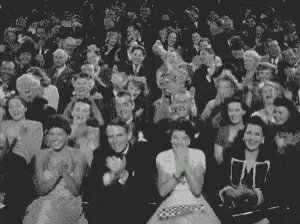 Round Of Applause Vintage GIF