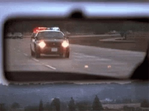 Police Car Chasing GIF
