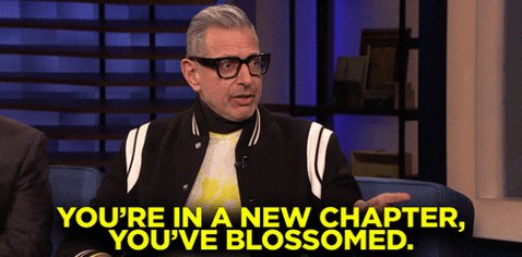 Glow Up Jeff Goldblum GIF b...