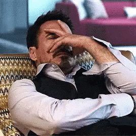 Robert Downey Jr Facepalm GIF