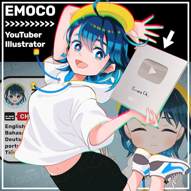 えもこ Emoco Ch Emoco Art Twitter