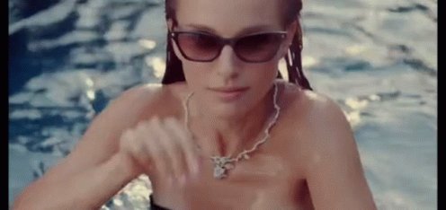 Swimming Natalie Portman GIF