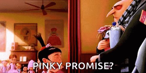 Pinky Promise Despicable Me GIF