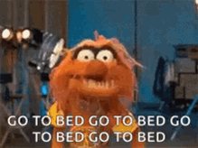 Go To Bed Muppets GIF