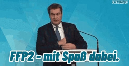 Ffp2 Markus Söder GIF