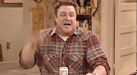 John Goodman Lol GIF by Ros...