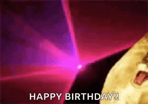     Happy Birthday, !              