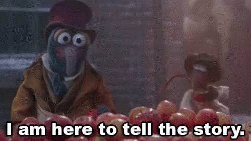 I Am Here For The Food - The Muppet Christmas Carol GIF