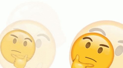 Thinkingemoji Hmm GIF