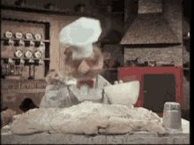 Swedish Chef Baking GIF