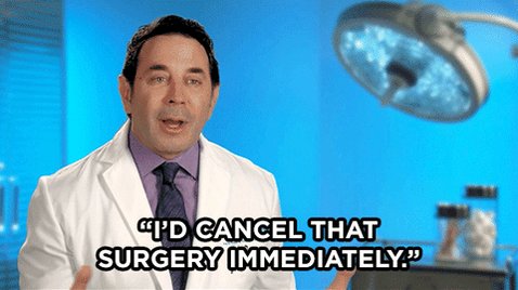 Surgery Cancel GIF by E!