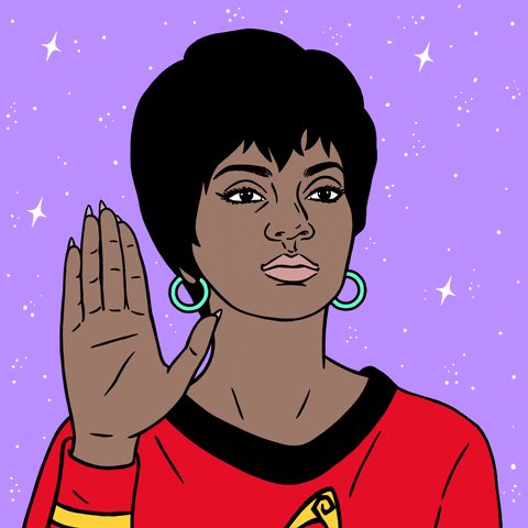 Uhura Nichelle Nichols Happy Birthday. Hope it\s a good one for you.  