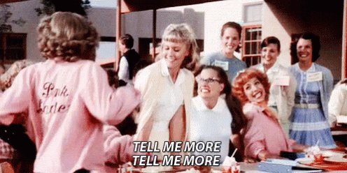 Tell Me More, Tell Me More - Grease GIF