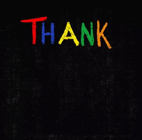 Thanks Thank You GIF by Megnificent Creative