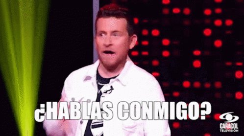 Hablas Conmigo Enserio GIF
