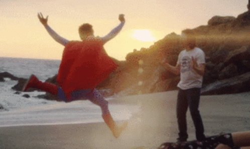 Superman Ball GIF