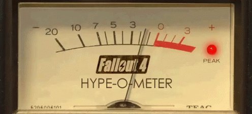 Hype-o-meter - Fallout GIF