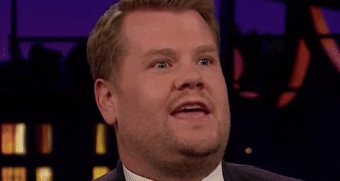 Staring James Corden GIF by The Late Late Show with James Co