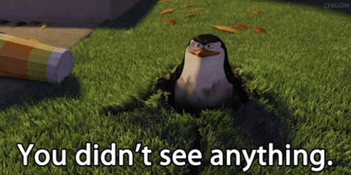 Penguin Hide GIF