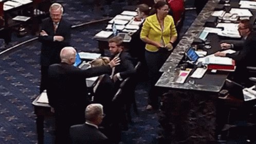 Mc Cain Thumbs Down GIF