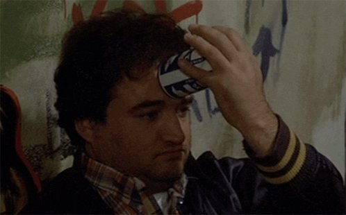 crushing john belushi GIF